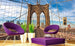 Dimex Brooklyn Bridge Fototapete 375x250cm 5-Bahnen Sfeer | Yourdecoration.nl