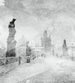 Dimex Charles Bridge Abstract II Fototapete 225x250cm 3-bahnen | Yourdecoration.de