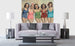 Dimex Charming Ladies Fototapete 225x250cm 3-Bahnen Sfeer | Yourdecoration.nl