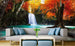 Dimex Deep Forest Waterfall Fototapete 375x250cm 5-Bahnen Sfeer | Yourdecoration.nl