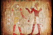 Dimex Egypt Painting Fototapete 375x250cm 5-Bahnen | Yourdecoration.de