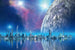 Dimex Futuristic City Fototapete 375x250cm 5-Bahnen | Yourdecoration.de