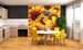 Dimex Helianthus Fototapete 225x250cm 3-Bahnen Sfeer | Yourdecoration.nl