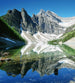 Dimex Lake Agnes Fototapete 225x250cm 3-Bahnen | Yourdecoration.de