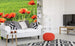 Dimex Poppy Field Fototapete 225x250cm 3-Bahnen Sfeer | Yourdecoration.de