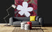 Dimex Red Mosaic Fototapete 225x250cm 3-Bahnen Sfeer | Yourdecoration.de