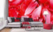 Dimex Red Petals Fototapete 375x250cm 5-Bahnen Sfeer | Yourdecoration.de