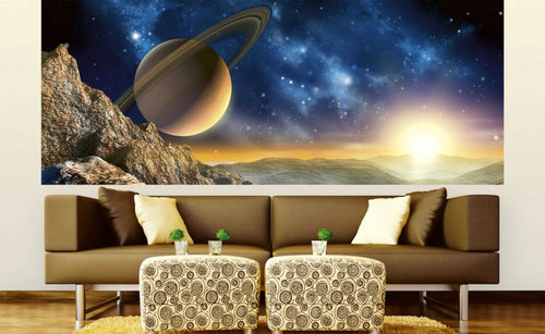 Dimex Spacescape Fototapete 375x150cm 5-Bahnen Interieur | Yourdecoration.de