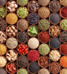 Dimex Spice Bowls Fototapete 225x250cm 3-Bahnen | Yourdecoration.de