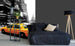 Dimex Taxi Fototapete 225x250cm 3-Bahnen Interieur | Yourdecoration.de