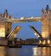 Dimex Tower Bridge Night Fototapete 225x250cm 3-Bahnen | Yourdecoration.de