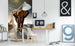 Dimex Walking Elephant Fototapete 150x250cm 2-Bahnen Interieur | Yourdecoration.de