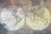 Dimex Wold Map Abstract I Fototapete 375x250cm 5-bahnen | Yourdecoration.de