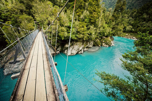 Dimex Wooden Bridge Fototapete 375x250cm 5-Bahnen | Yourdecoration.de