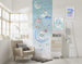 Komar Winnie Pooh Piglet and Stars Vlies Fototapete 100x280cm 2-bahnen Interieur | Yourdecoration.de