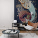 Komar Star Wars Classic Concrete Asteroid Worm Vlies Fototapete 200x280cm 4-bahnen Interieur | Yourdecoration.de