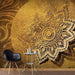 Artgeist Golden Illumination Vlies Fototapete Interieur | Yourdecoration.de