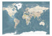 Artgeist Vintage World Map Vlies Fototapete | Yourdecoration.de