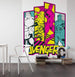 Komar Avengers Flash Vlies Fototapete 200x280cm 4-Bahnen Sfeer | Yourdecoration.nl