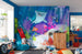 Komar Dory Aqua Party Vlies Fototapete 300x280cm 6-Bahnen Sfeer | Yourdecoration.nl