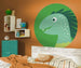 Komar Little Dino Velo Zelfklevend Fototapete 125x125cm Rund Interieur | Yourdecoration.de