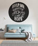 Komar Star Wars Help Me Obi Wan Zelfklevend Fototapete 125x125cm Rund Interieur | Yourdecoration.de