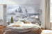 Komar White Enchanted Mountains Vlies Fototapete 400x280cm 8-Bahnen Sfeer | Yourdecoration.nl