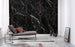 Komar Marble Black Vlies Fototapete 400x250cm 4-bahnen Sfeer | Yourdecoration.de