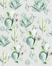 Komar Cactus Grey Vlies Fototapete 200x250cm 2-bahnen | Yourdecoration.de