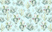 Komar Cactus Blue Vlies Fototapete 400x250cm 4-bahnen | Yourdecoration.de