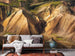 Komar Shiny Mountains Vlies Fototapete 400x250cm 4-Bahnen Interieur | Yourdecoration.de