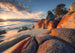 Komar Bay of Fires Vlies Fototapete 400x280cm 8-bahnen | Yourdecoration.de