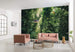 Komar Green Leaves Vlies Fototapete 450x280cm 9-bahnen Sfeer | Yourdecoration.de